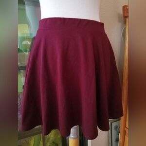 Mini circle skirt